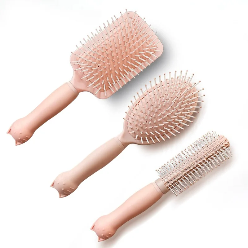 

Comb Female Airbag Comb for Women Only Long Hair Cute Scalp Massage Meridian Air Cushion Girl Heart Curly Hair Anti-Static