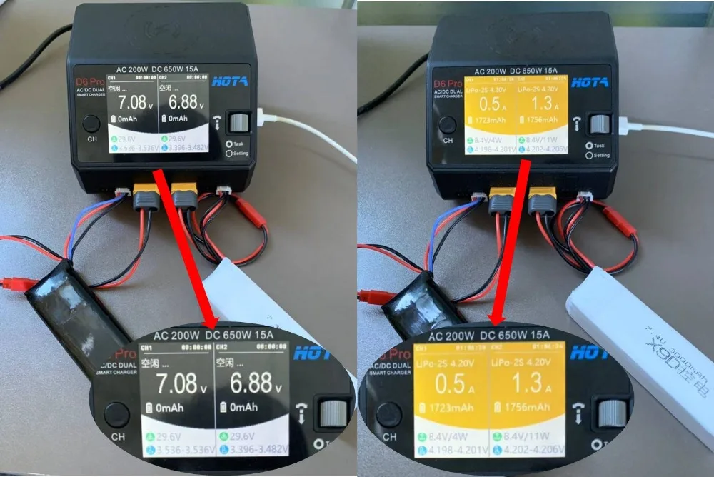 Перезаряжаемая Lipo батарея лучше, чем 3000mAh 2s 7,4 V обновленная Lipo батарея для Frsky Taranis X9D Plus/SE передатчик RC
