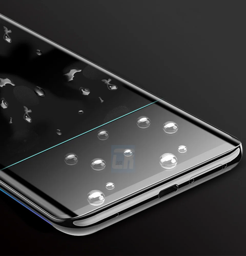 3 шт закаленное стекло для samsung Galaxy Note 8 9 10 Plus 200D полный закругленный протектор экрана Защитная пленка samsung S10 S9 S8 Plus