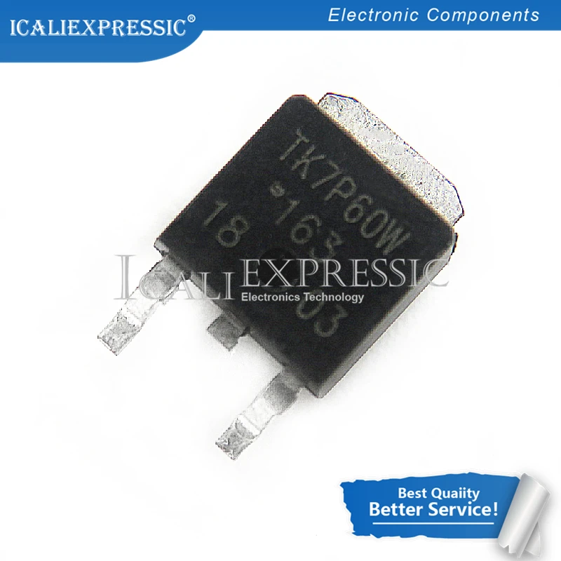 

10 шт. TK7P60W TK7P60 7P60W 7P60-252 600V 7A новый оригинальный в наличии