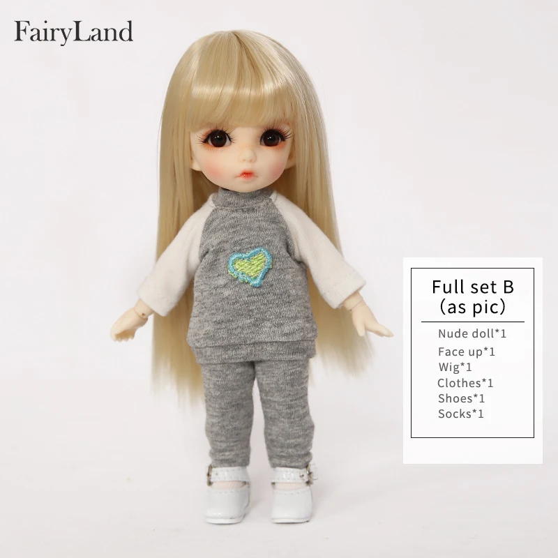 Ante Fullset B BJD куклы 1/8 ShugoFairy Nita Genny Daisy Rerun Ollien душевный шар шарнирная кукла сюрприз комплект - Цвет: Ante Fullset B
