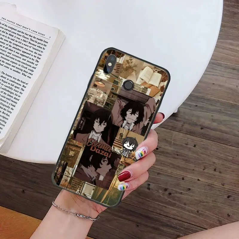 

Anime Poster Bungou Stray Dogs Phone Case For Xiaomi Redmi note 7 8 9 t k30 max3 9 s 10 pro lite
