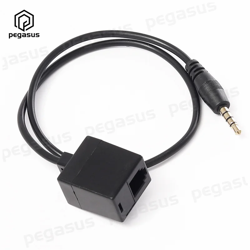 Удлинительный Кабель адаптер 3 5 мм штекер к RJ9 4P4C гнездовой конвертер провод для