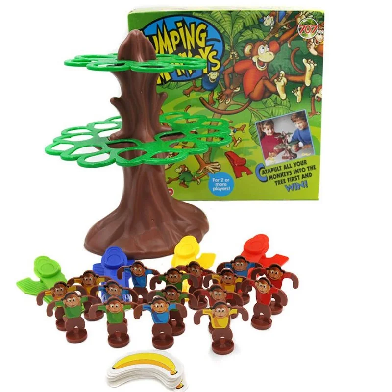Веселая настольная игра happy jumping monkey flipping Family Вечерние игры для детей от 5 лет и