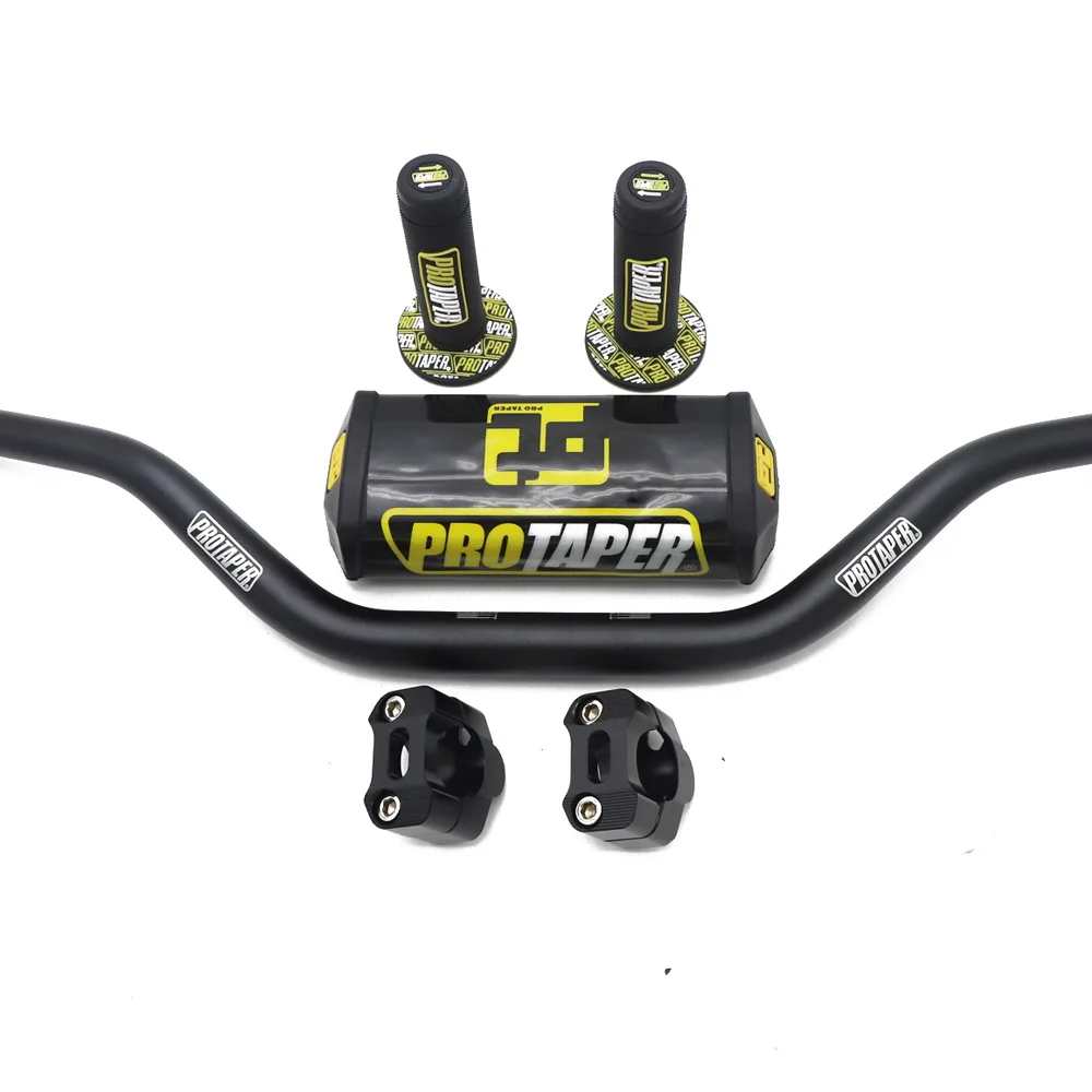 Мотоциклетные Грипсы с ЧПУ 1 1/8 дюйма 28 мм для HONDA KAWASAKI SUZUKI YAMAHA Protaper Pro|Руль