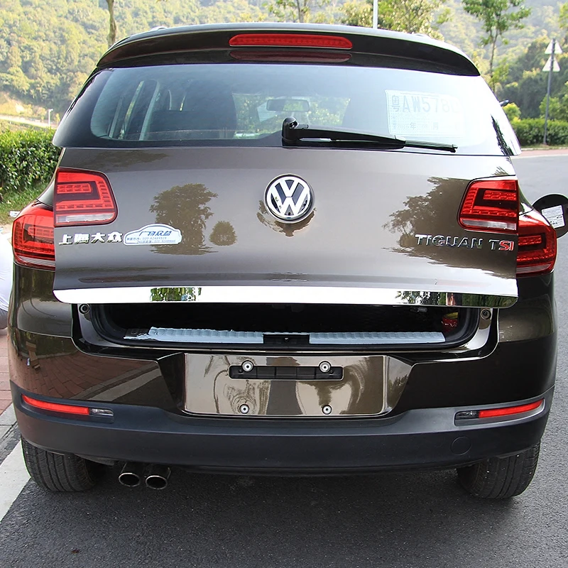 Для Volkswagen Tiguan 2010 2017 Высококачественная задняя панель на подоконнике из