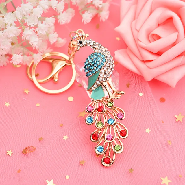 5D DIY Бриллиантовая живопись брелок модная женская сумка для девочек мультяшная