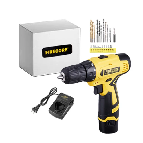 FIRECORE FED-12C 12 В мини аккумуляторная дрель электрическая отвертка электрическая дрель перезаряжаемые литиевые батареи электроинструменты - Цвет: Carton 3