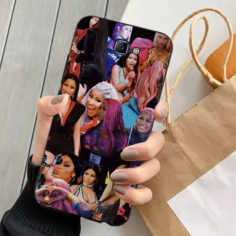 Чехол для телефона в стиле хип-хоп Nicki Minaj Samsung Galaxy J 4plus J6 J5 J72016 J7prime чехол J7Core J6plus |