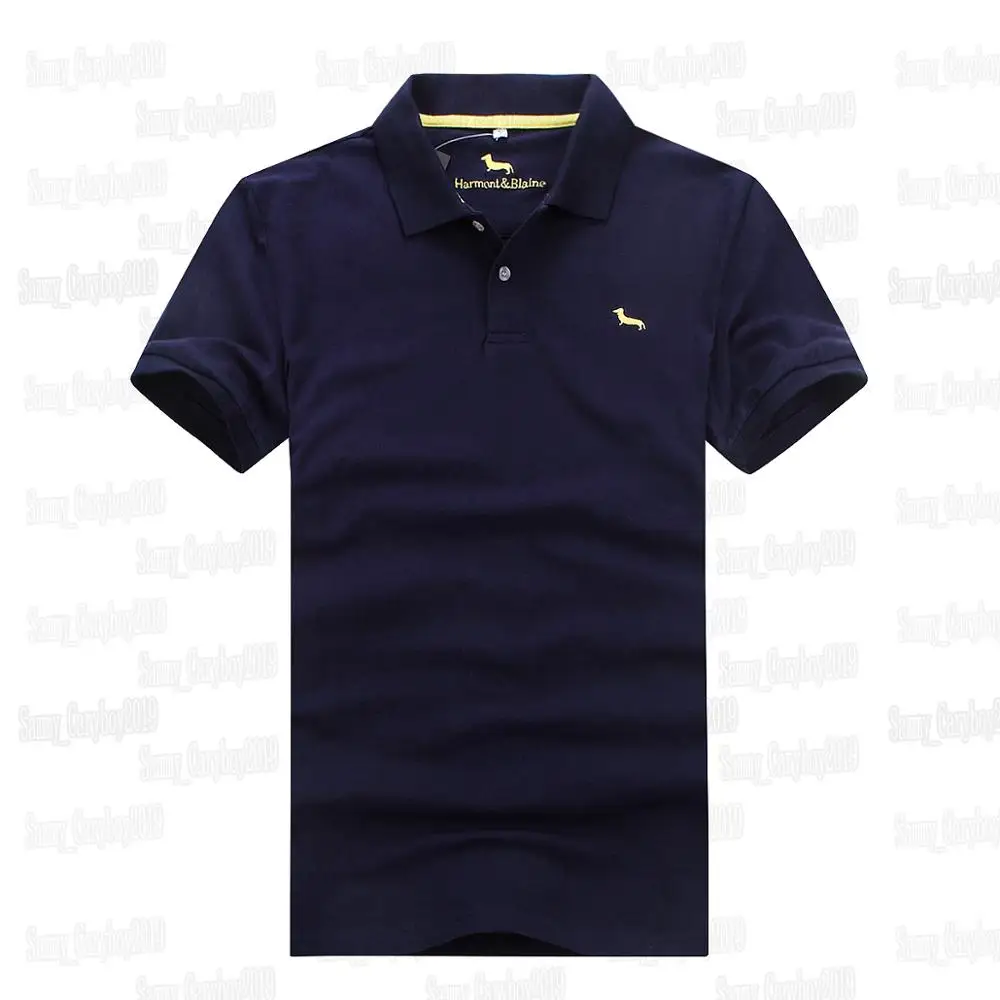 Новое поло Harmont blaine homme, однотонное, простое, модное, для отдыха, стильное, хорошее, фабричное, хлопковое, Мужское поло, хорошее качество, большие размеры до 3XL