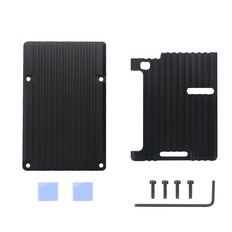 Алюминиевый защитный чехол для Raspberry Pi 4 металлический корпус с пассивным