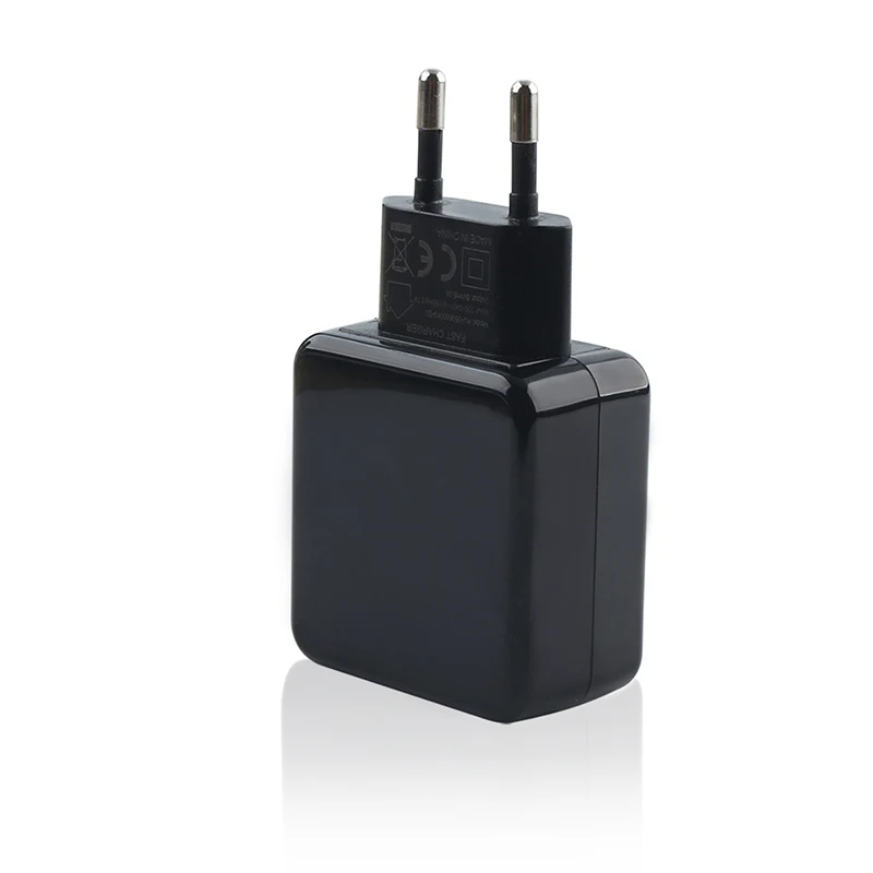 Charger Для Ulefone power 5 зарядное устройство адаптер с европейской вилкой зарядная головка зарядный кабель для Ulefone power 5 USB кабель для передачи данных Запчасти для мобильных телефонов - Цвет: Charger