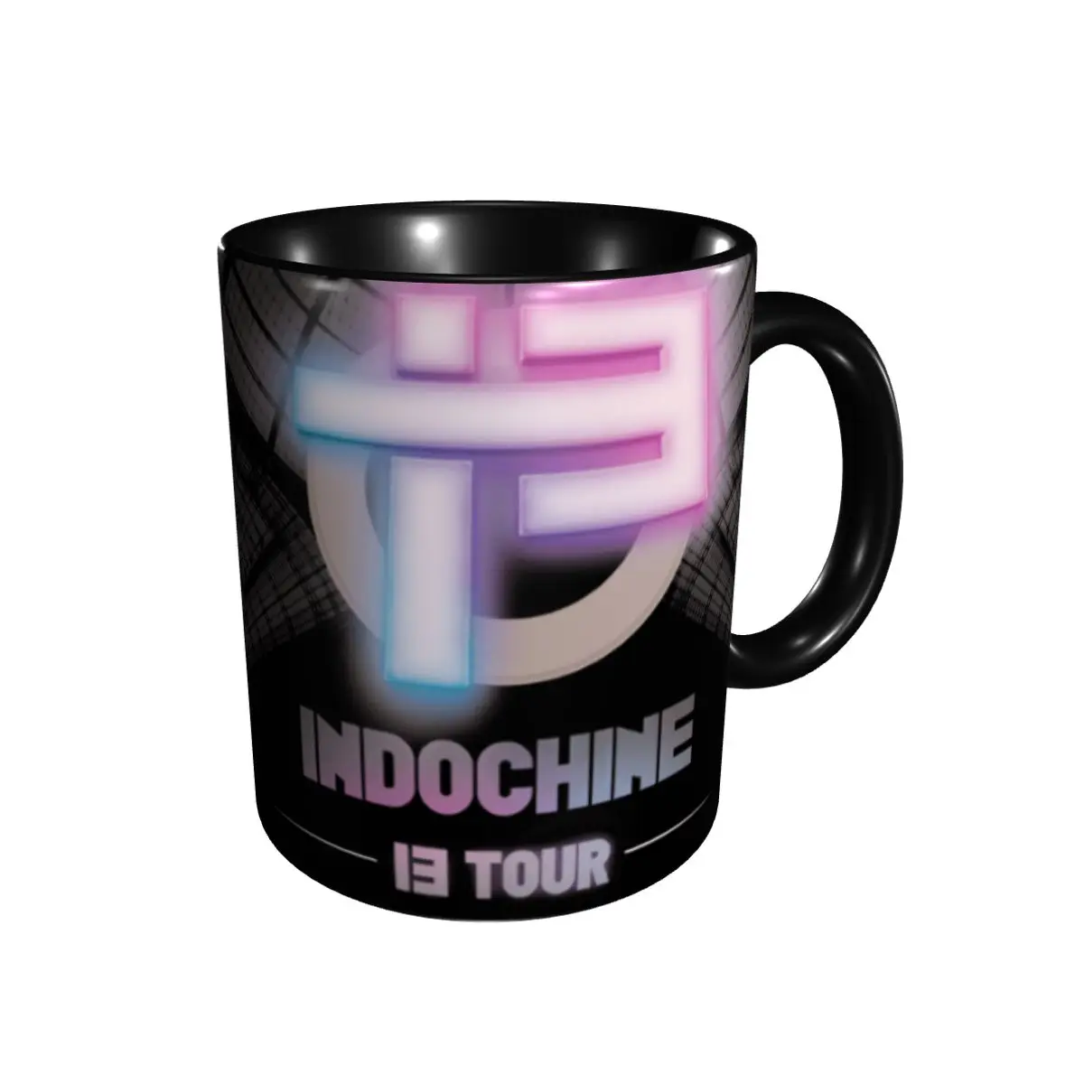 Promo Indo Chine Most Popular Band Rock Indochine Is Mugs Top Quality Cups Mugs Print Sarcastic R145 Case tea cups