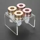 Помада сделай сам пресс-форм, инструмент для макияжа, Наборы 12,1 мм трубка губной помады Домашние DIY Силиконовый круглый бальзам для губ с формы ремесла инструмент Стенд бальзам трубки