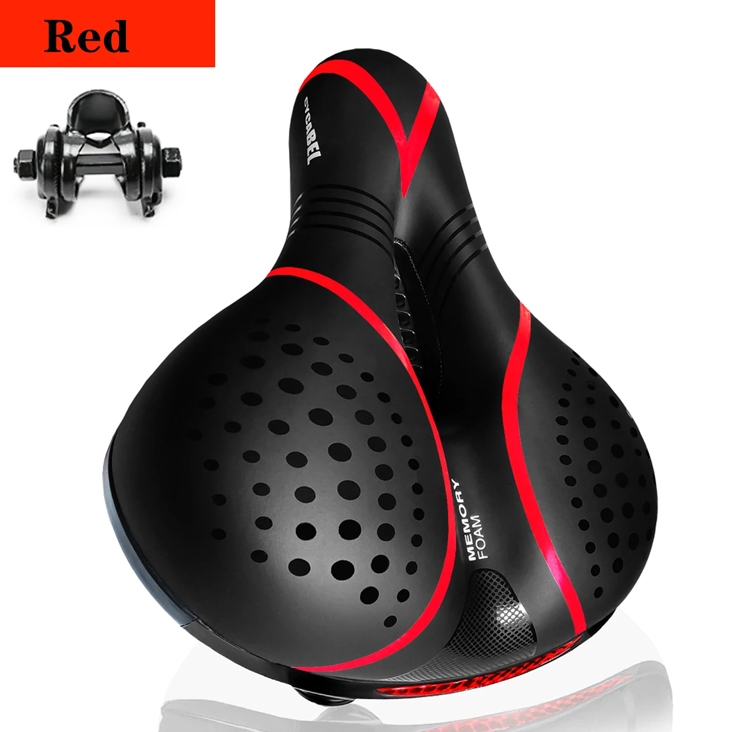 

3D GEL Thicken Bike Bicycle Saddle Seat For Men Women MTB Road Cycle Saddle Hollow Breathable Comfortable Soft Cycling Bike Seat
