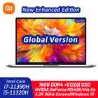 Улучшенный ноутбук Xiaomi RedmiBook Pro 15 дюймов, Intel Core i7-11390H  i5-11320H 16 ГБ + 512 ГБ, 90 Гц, 3,2 K экран, ноутбук, компьютер