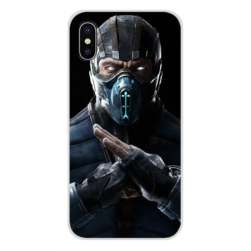 Минусовой-Mortal Kombat X для Apple iPhone XR XS 11Pro MAX 4S 5S 5C SE 6S 7 8 Plus ipod 5 6 Аксессуары телефона с