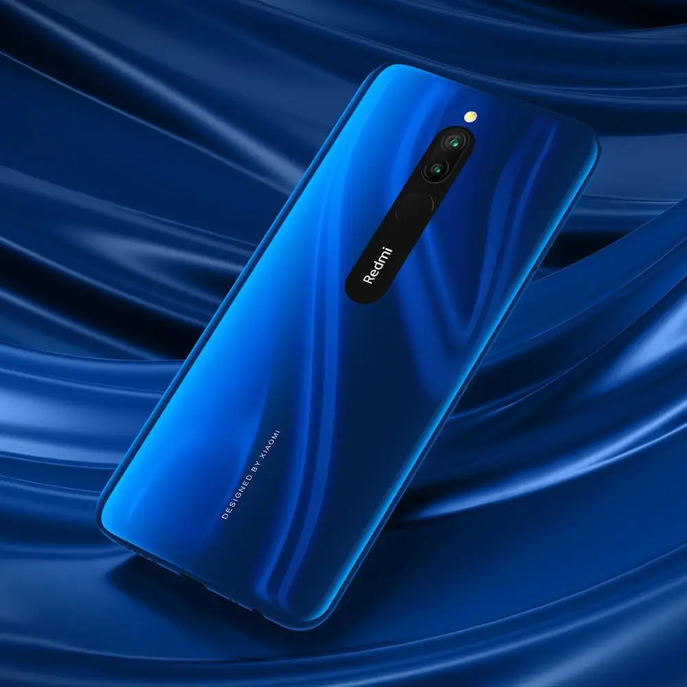Оригинальный мобильный телефон Xiaomi Redmi 8 4 ГБ 64 5000 мА/ч быстрая зарядка 12 МП камера