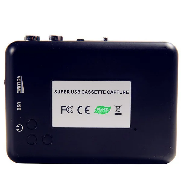 

cassette player USB Cassette to MP3 Converter Capture Audio Music Player Convert music on tape to Computer Laptop Mac OS CREZ218