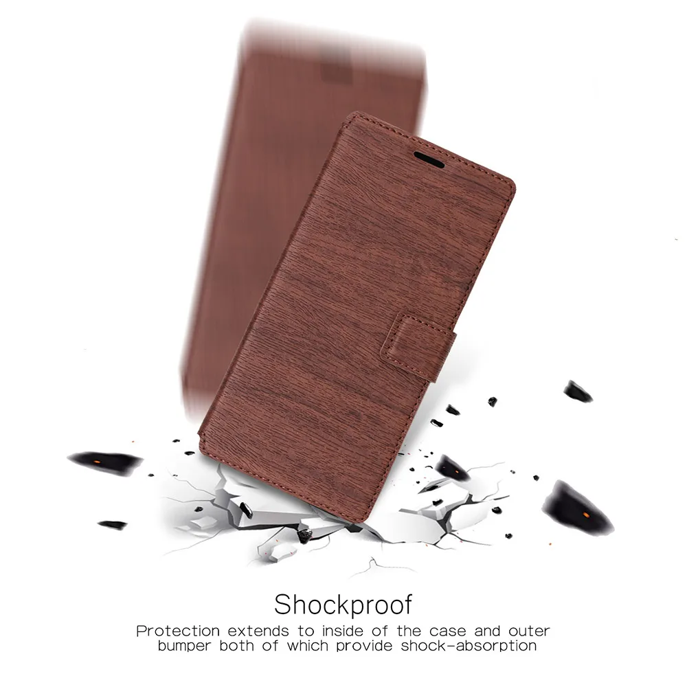 KISSCASE Wood Grain Phone Case For iPhone XS MAX XR X 10 8 7 6 6S Plus Leather for Max Flip Cover Card Slot Stand | Мобильные