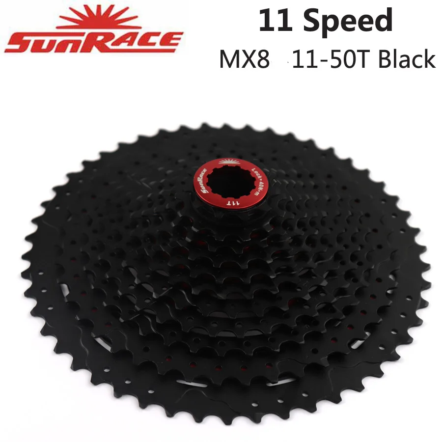 Велосипедная кассета SunRace CSMS8 11 скоростей 11-42T 11-46T 11-50T 11-51T | Спорт и развлечения