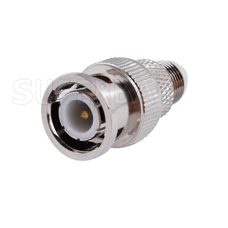 Superbat 5pcs BNC-FME Adapter BNC Male to FME Female Straight RF Coaxial Connector