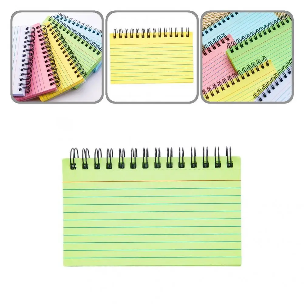 

Paper Multifunctional Wirebound Note Pad Eco-Friendly Note Pad Vibrant for Library