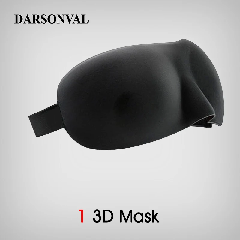 DARSONVAL, 1 шт., 3D маска для сна, маска для век, повязка на глаза, для женщин и мужчин, мягкая, мягкая, для дома, путешествия, отдыха - Цвет: eye mask