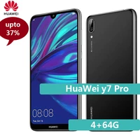 smartphone huawei y7 pro 2019 4gb ram 64gb rom snapdragon 450 mobile phone 4000 mah cell phone