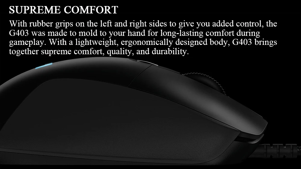 Игровая мышь logitech G403 от logitech с 12000 dpi FPS Проводная RGB мышь для overwatch DOTA PUBG для геймеров