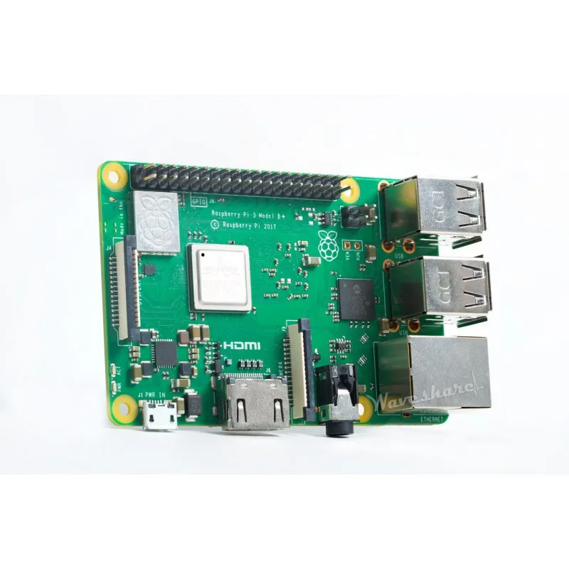 Новый оригинальный Raspberry Pi 3 Model B + третье поколение 1 4 ГГц 64 бит четырехъядерный