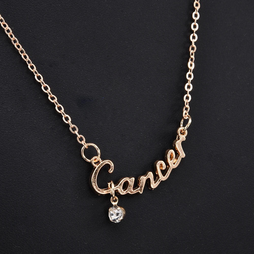 Новое поступление ожерелье с кристаллами 12 знаков зодиака ювелирные изделия