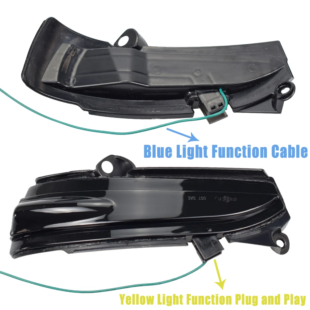 

Dynamic Blinker Fit for Ford Fusion (Not suitable USA) 2014-2018 LED Turn Signal Light Side Rearview Mirror Indicator Lamp
