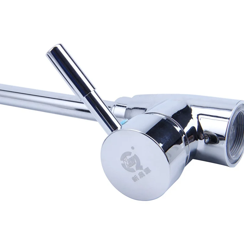 

New Zinc Alloy 360 Degree Rotatable Hot Cold Mixer Tap Kitchen Wash Basin Faucet Single Handle