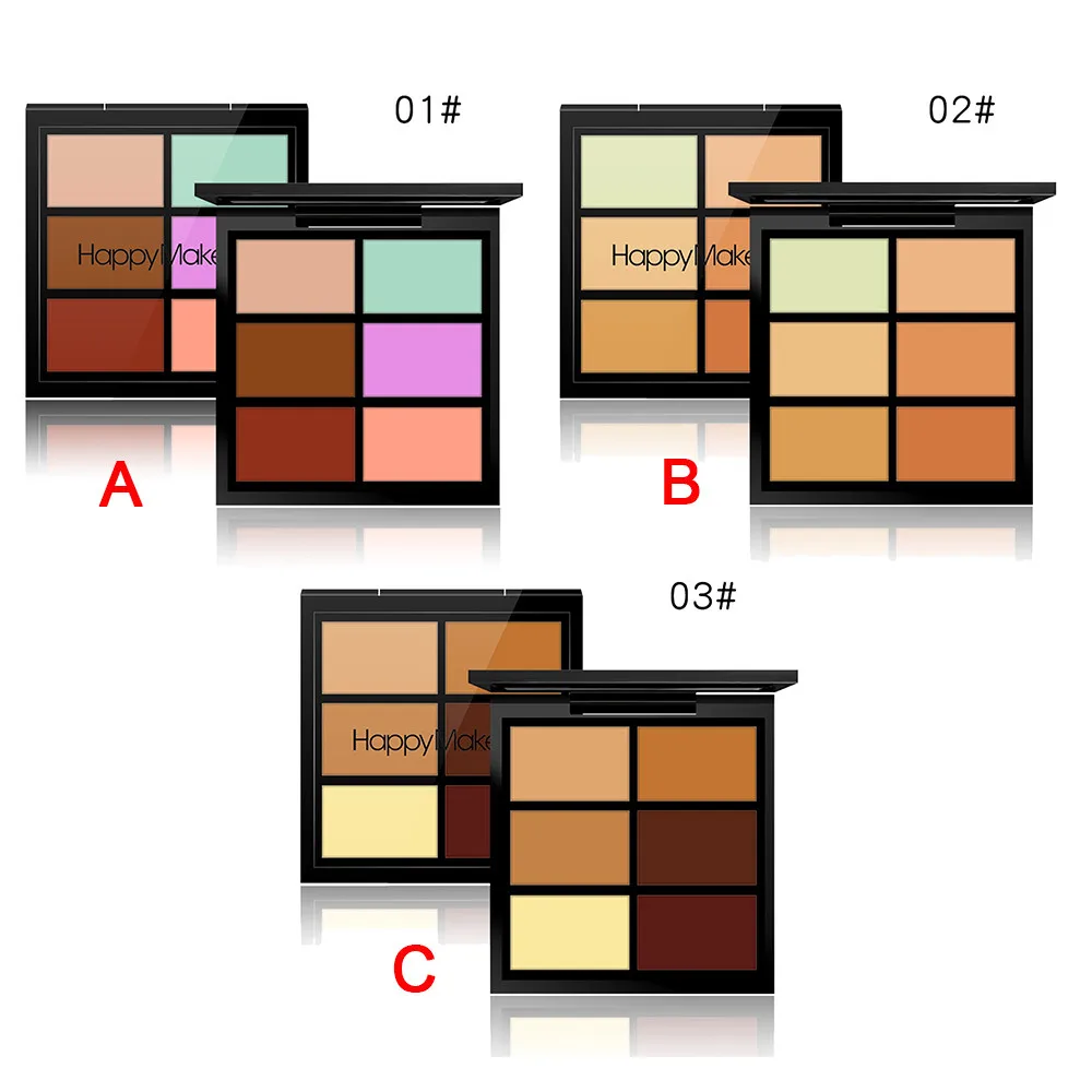 Косметический корректор для лица и осветительный набор макияжа контурная