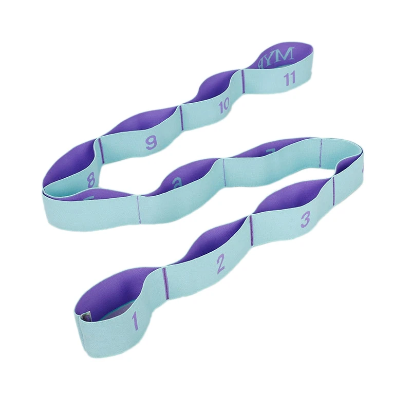 

Top!-Yoga Strap Stretch Straps with 11 Loops Non-Elastic Band, Multi-Loop Exercise Band for Stretching, Pilates, Gymnastics