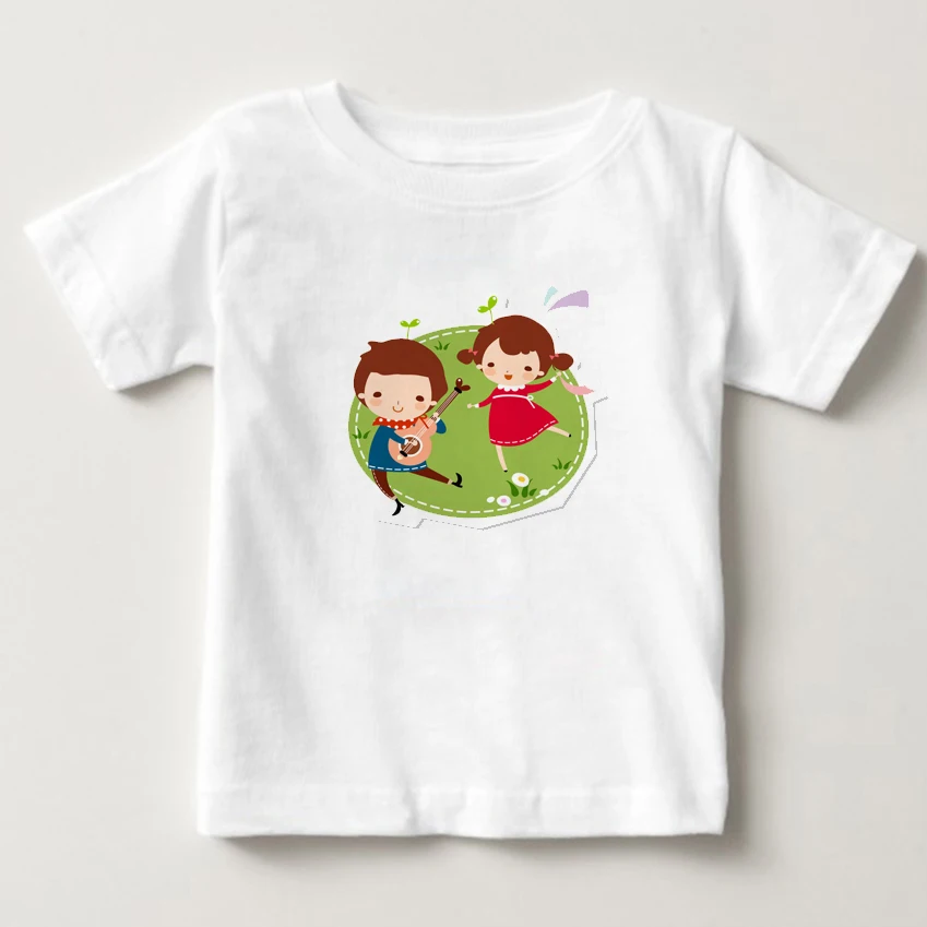 

Children Cartoon Stranger Things Character Design Funny T-Shirt Kids Baby Fashion Clothes Boys/Girls Summer Tops Tees MJ