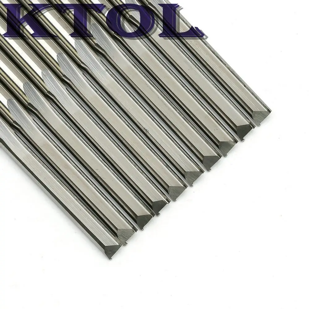 Фрезерные фрезы из карбида 4 мм с ЧПУ две прямые стружечные канавки для древесины