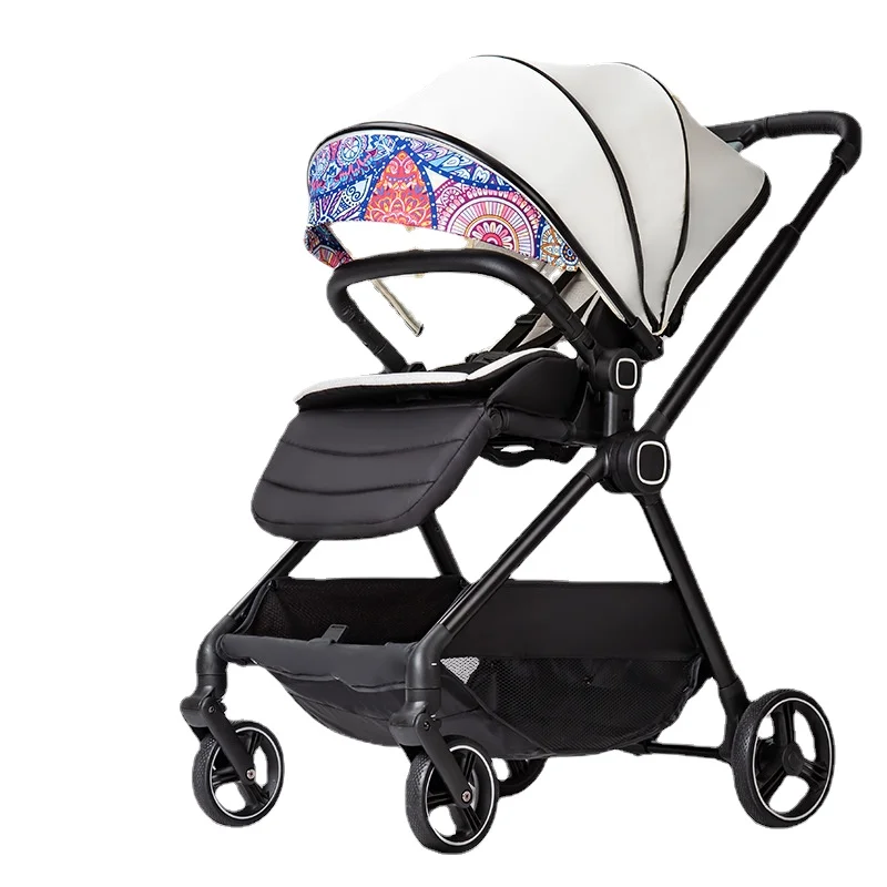 Прогулочная коляска для младенцев четыре колеса портативная путешествий можно