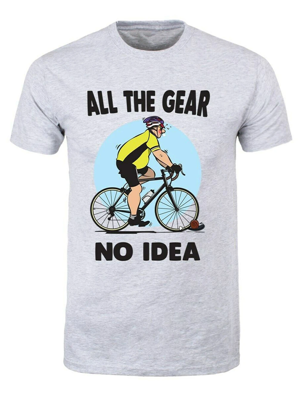 Футболка Herren All The gear No Idea Grau сделай сам|Мужские футболки| |