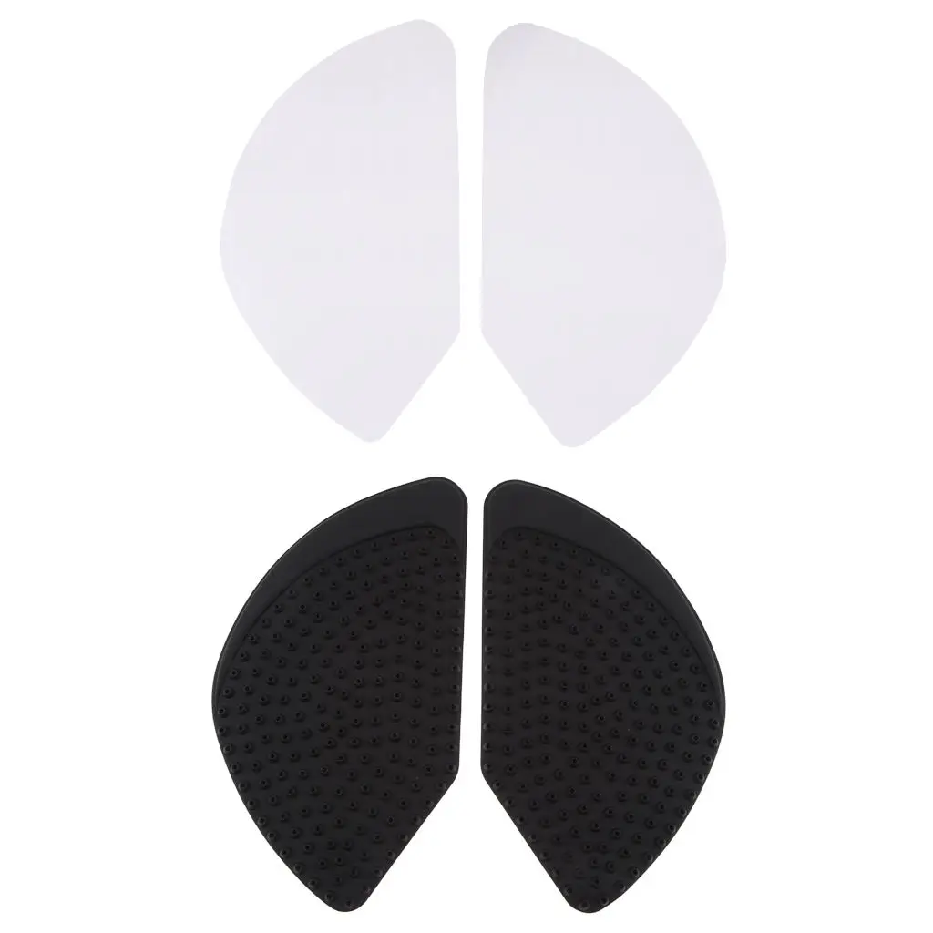 

2x Motorcycle Tank Traction Pads Grip Protector Fit for Kawasaki Z650 2017 2018