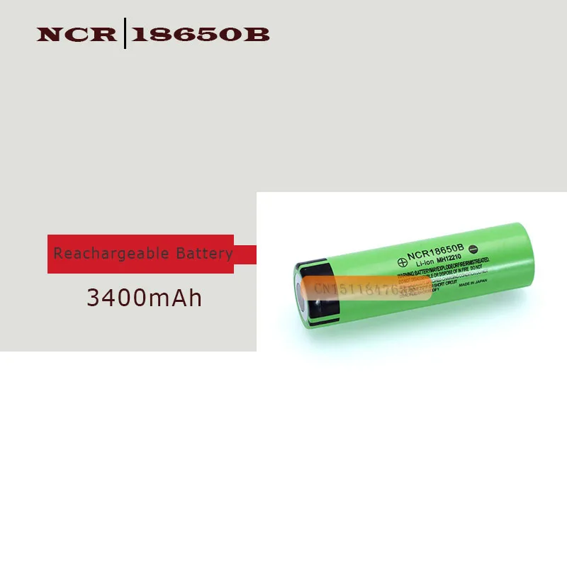 100% Новый Panasonic Оригинальный NCR18650B 3 7 в 3400 мАч 18650 литиевый перезаряжаемый