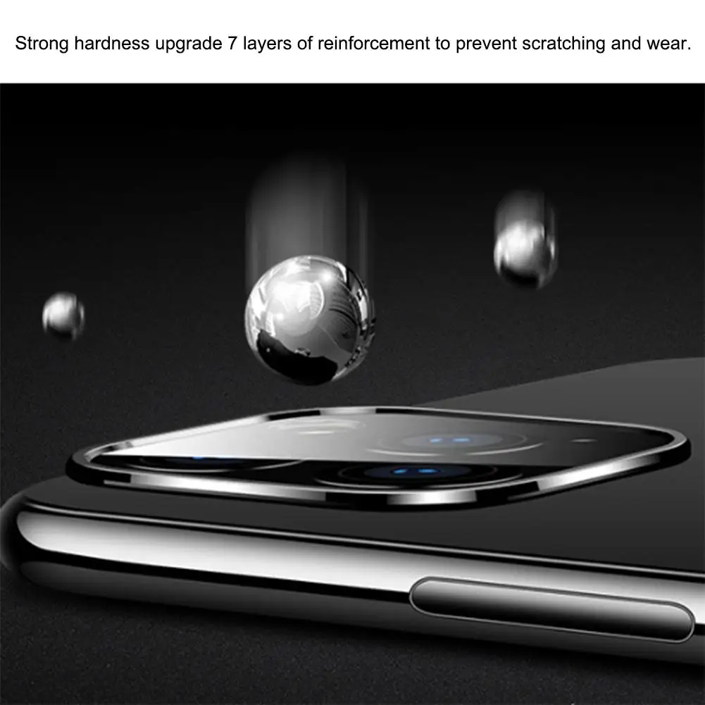 2 шт. защитное закаленное стекло для Iphone11, 11 Pro, Pro Max Мобильный объектив закаленное стекло камера защитная пленка HD устойчивость к царапинам