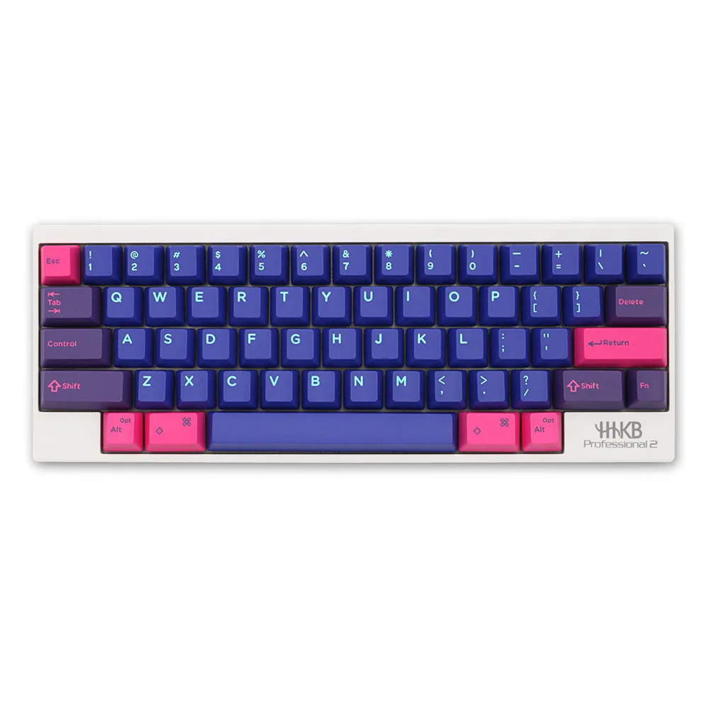 66 клавиш Doubleshot ABS Keycap для HHKB Topre переключатели стебли клоны емкостная клавиатура