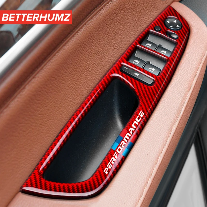 Наклейка из углеродного волокна для стеклоподъемника автомобиля переключатель