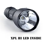 Светодиодный мини-фонарик Convoy C8, Cree XM L2 U2-1A 18650 лм, светодиодный фонарь с аккумулятором для кемпинга, походов, самообороны