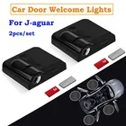 2 шт., светодиодный проектор для двери автомобиля с логотипом Ghost Shadow светильник для Jaguar XF F-Type S-Type Super V8 Vanden Plas X-Type XF XFR XFR-S