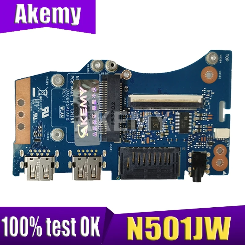 

AKemy 90NB0870-R10010 for Asus N501JW I/O USB Audio Board 100% Perfect work