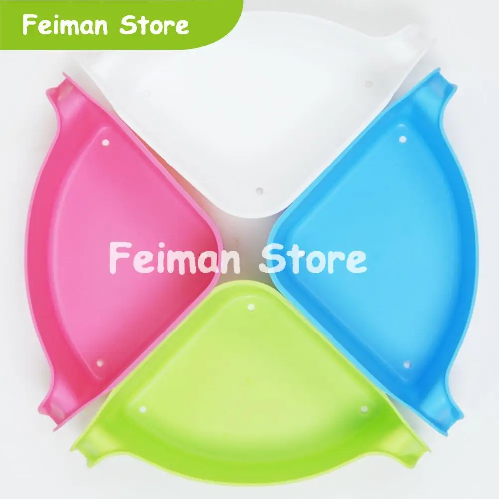 4 цвета ванная комната угловая стойка для хранения Органайзер Душ настенная