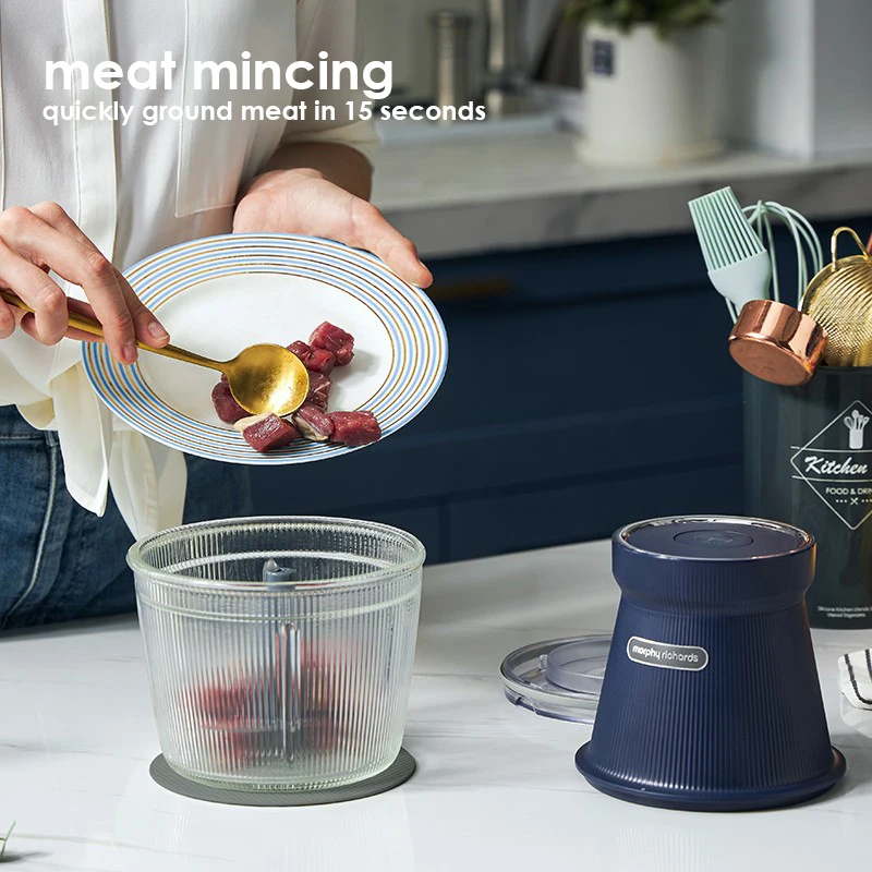 Электрическая мясорубка Morphy Richards MR9402 бытовой миксер перезаряжаемый аккумулятор